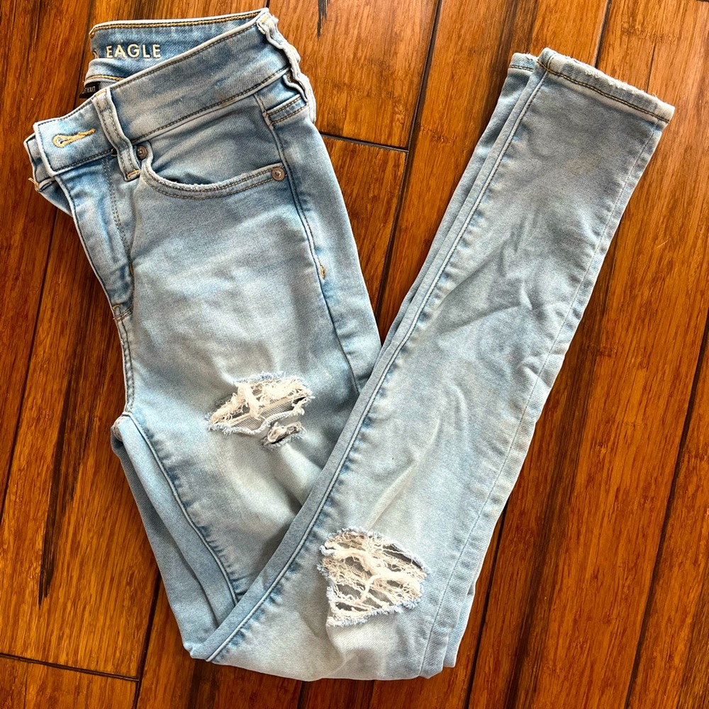 American Eagle hi rise Jegging